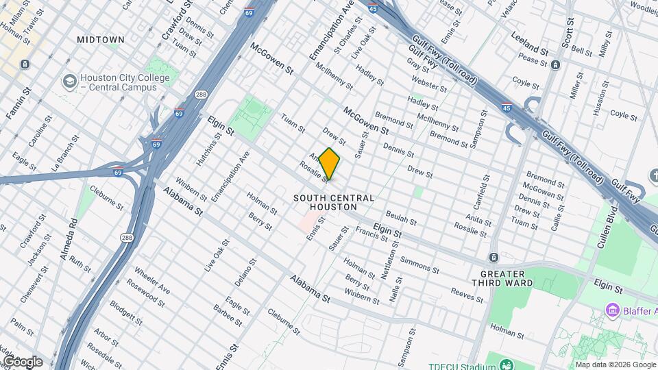 2902 Rosalie St Map and Location Details