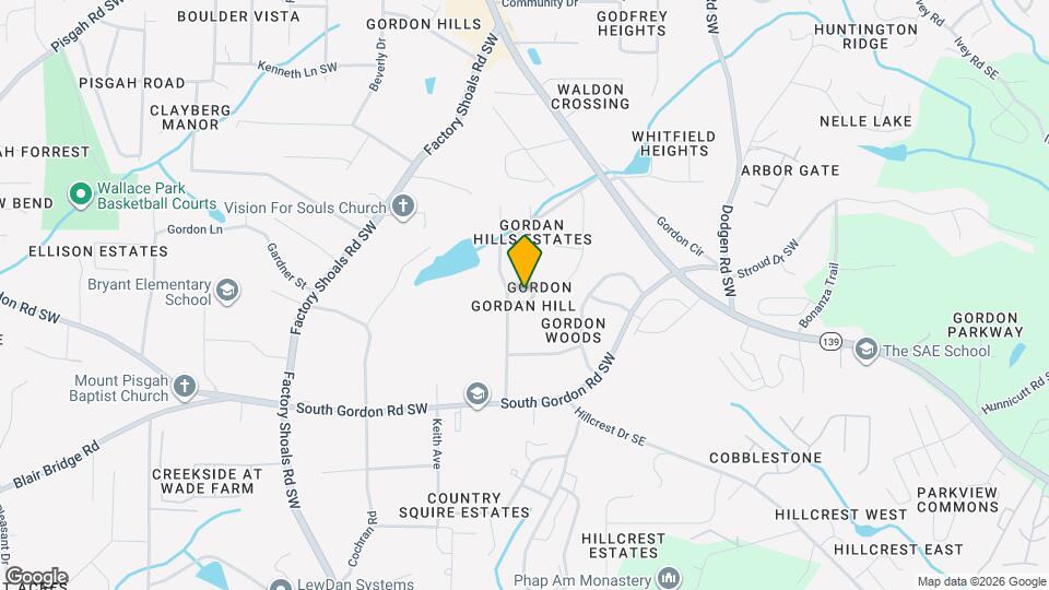6640 Valley Hill Dr, Unit 35 Map and Location Details
