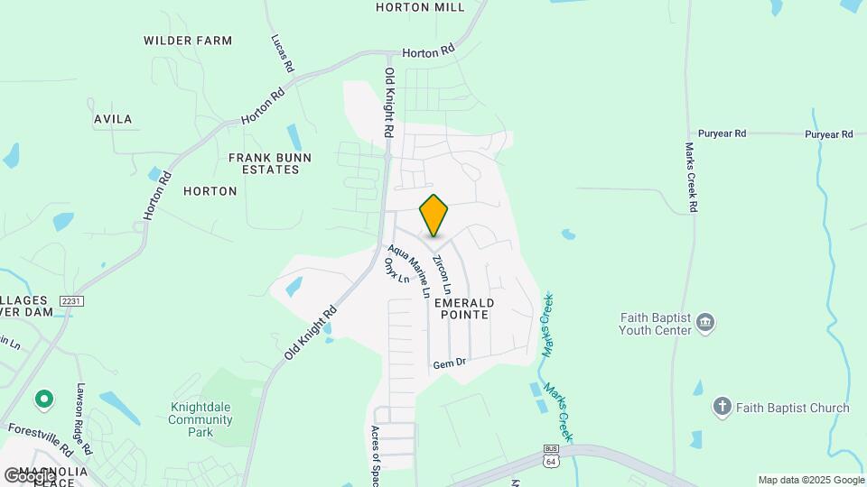 402 Zircon Ln Map and Location Details