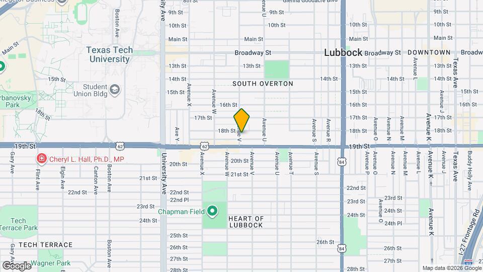 2123 18th St Map and Location Details