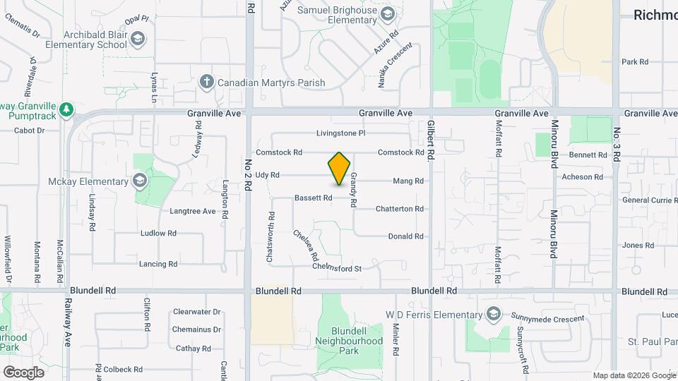 6431 Bassett Rd Map and Location Details