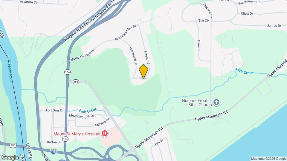 5125 Forest Rd Map and Location Details