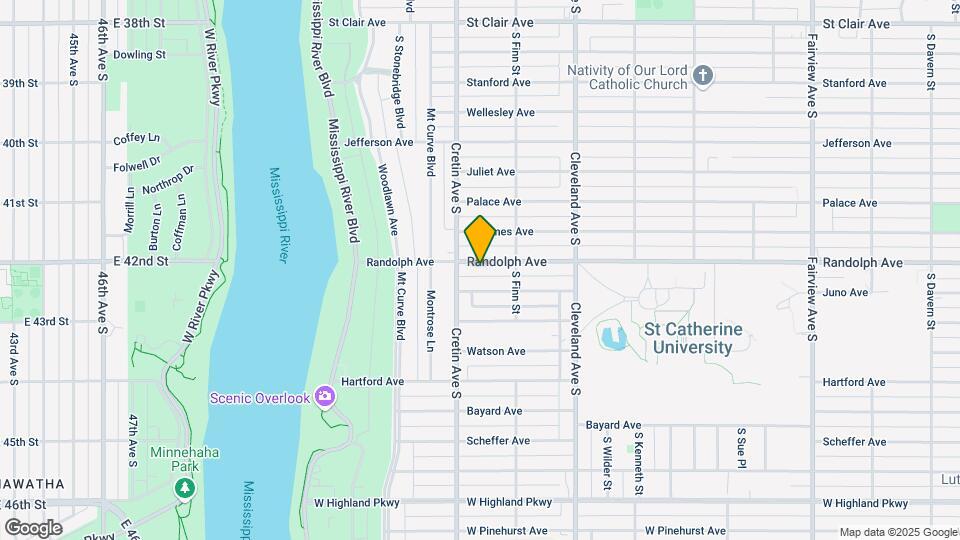 2158 Randolph Ave, Unit First Level #1 Map and Location Details