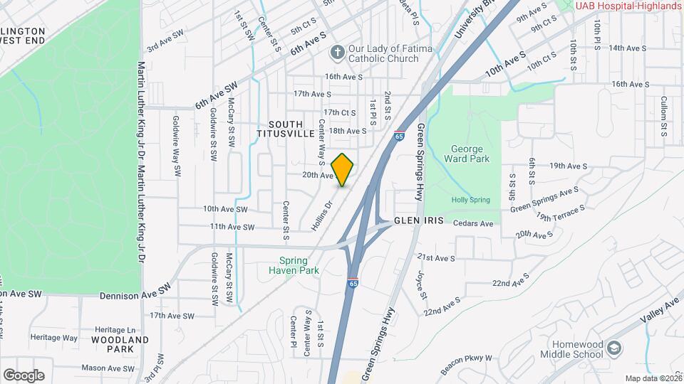 2009 Hollins Dr Map and Location Details