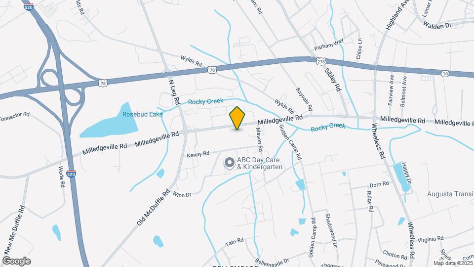 3350 Milledgeville Rd Map and Location Details