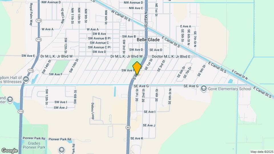 637 S Main St Map and Location Details