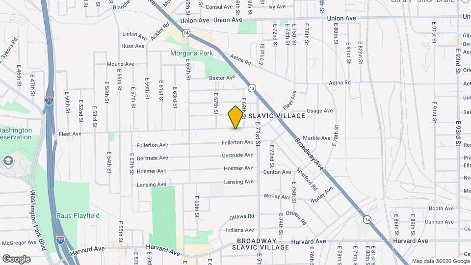 6810 Fleet Ave Map and Location Details