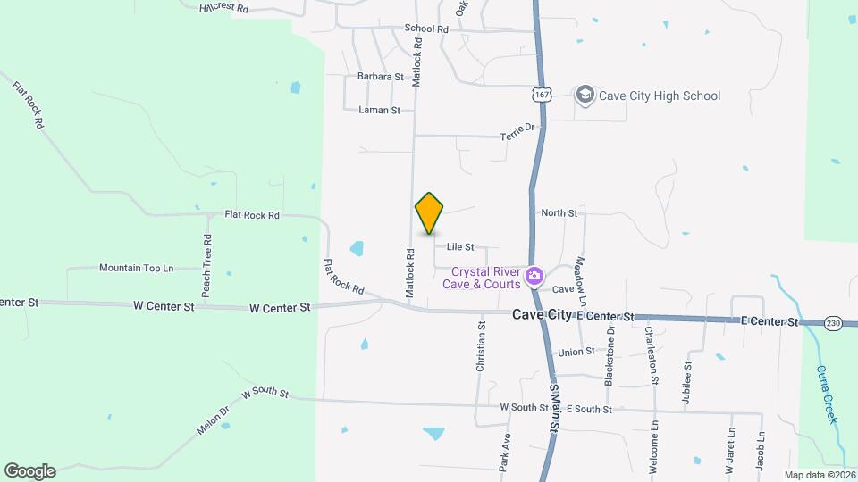 327 Curia Creek Ln Map and Location Details