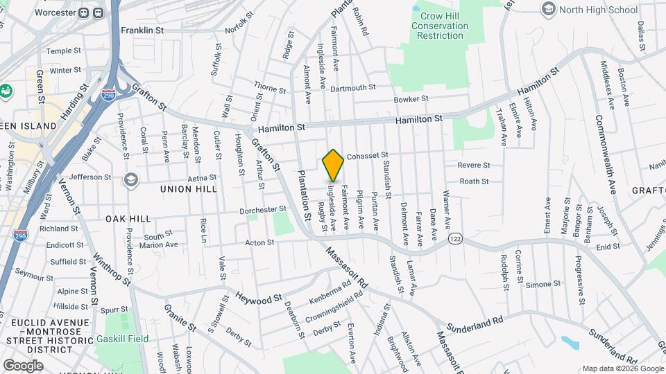 177 Ingleside Ave Map and Location Details