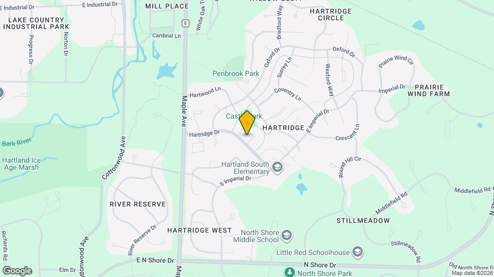 526 Hartridge Dr Map and Location Details