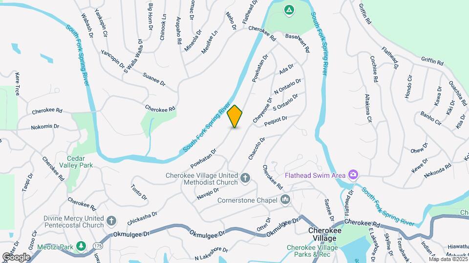 91 Powhatan Dr Map and Location Details