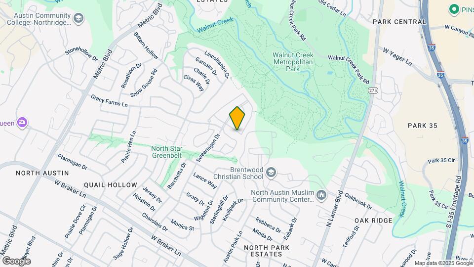 1407 Elm Brook Dr Map and Location Details