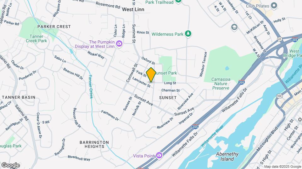 4545 Norfolk St Map and Location Details