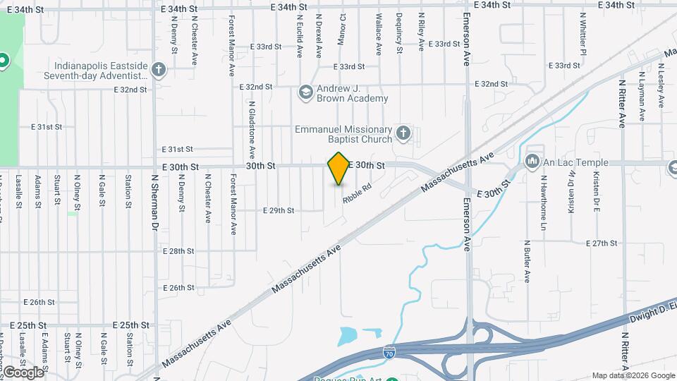 2932 Arthington Blvd Map and Location Details