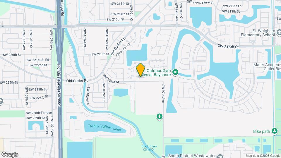 9878 SW 223rd Terrace Map and Location Details