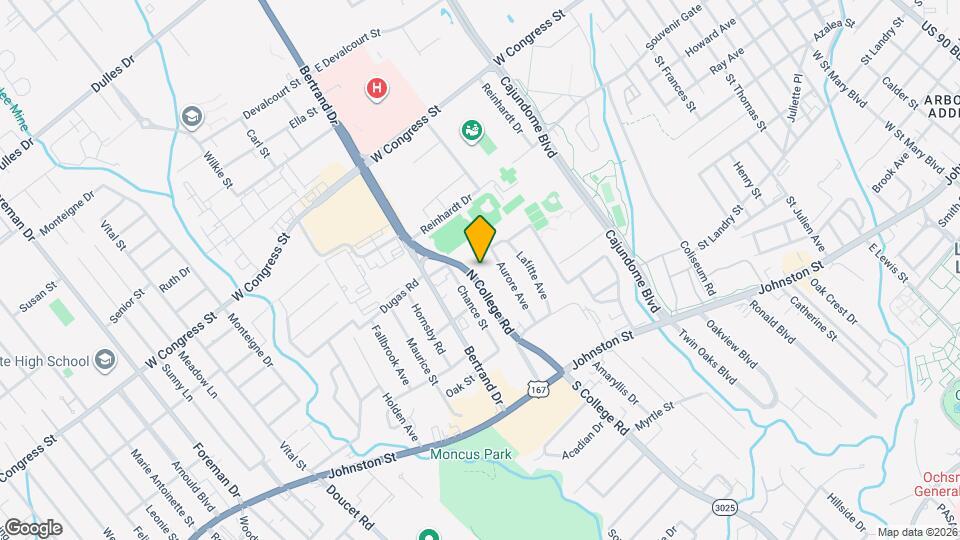 244 N College Rd Map and Location Details