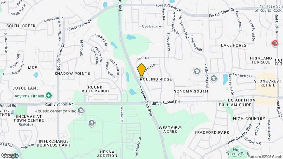 1208 Leah Ln Map and Location Details