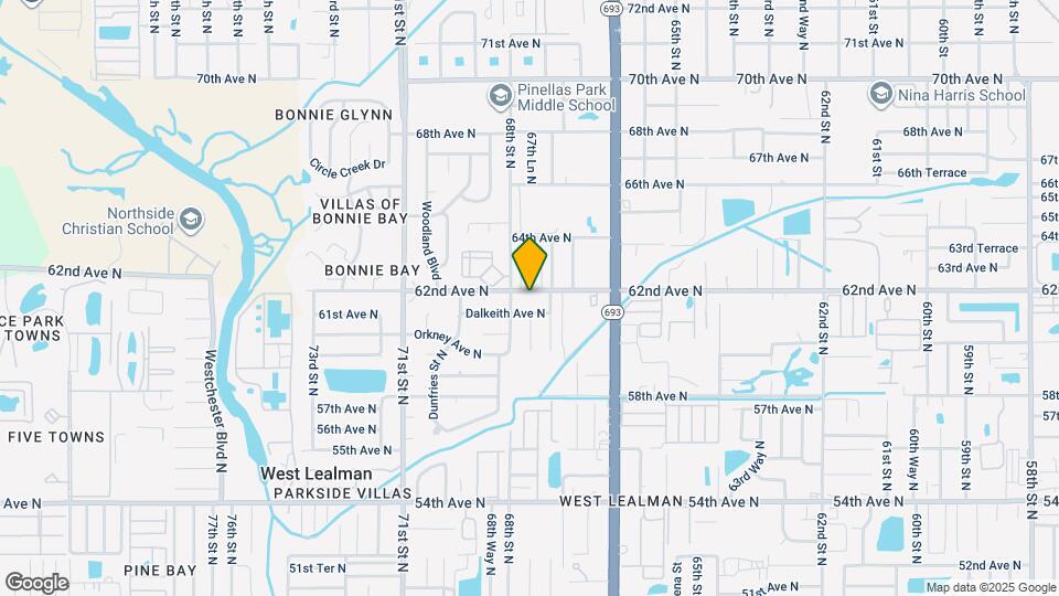 6842 62nd Ave N Map and Location Details