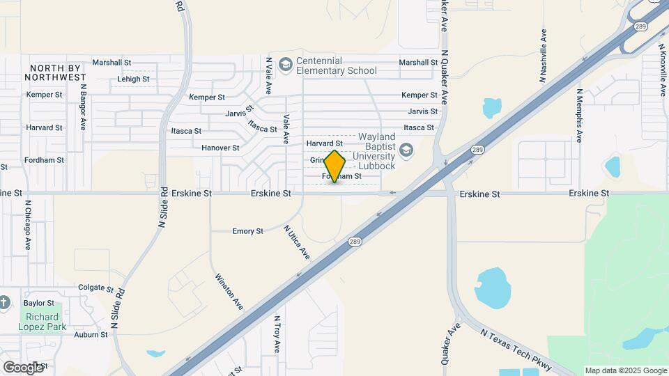 4630 Erskine St Map and Location Details