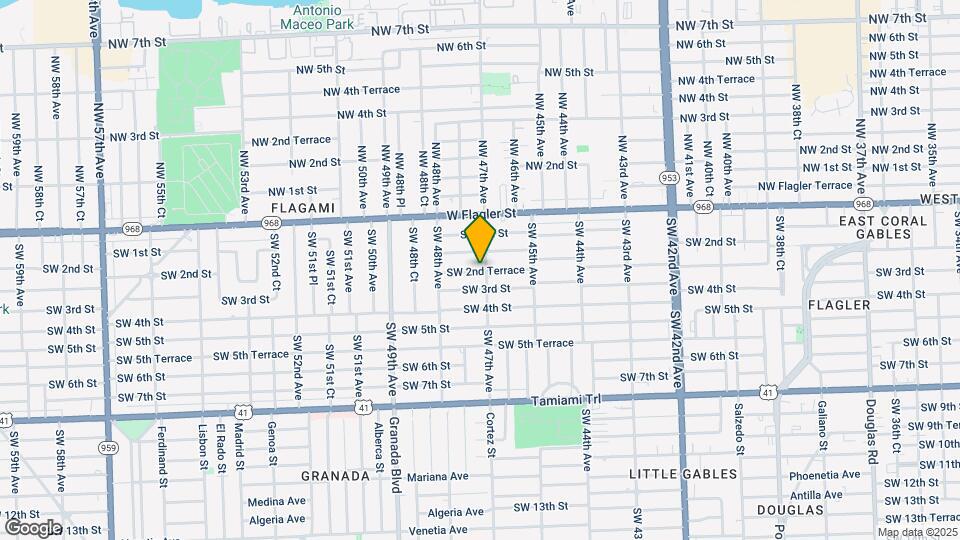 4700 SW 2nd St Map and Location Details