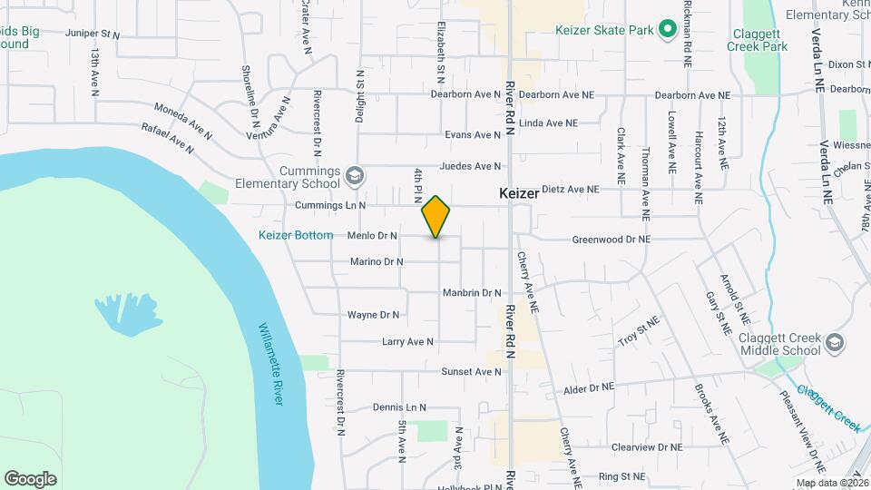 4373 Toni Ave N Map and Location Details