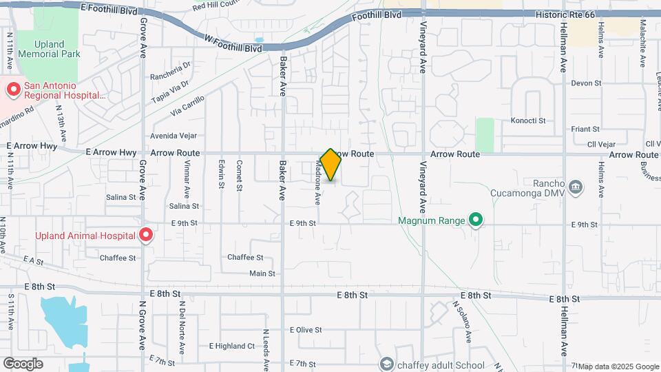 8627 Adega Dr Map and Location Details