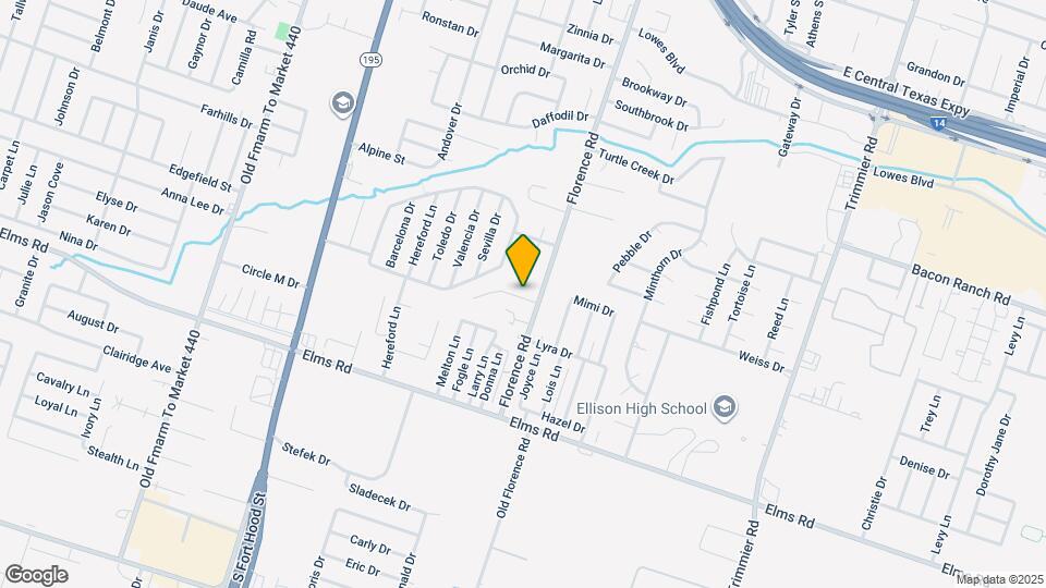 105 Castellon Ct Map and Location Details