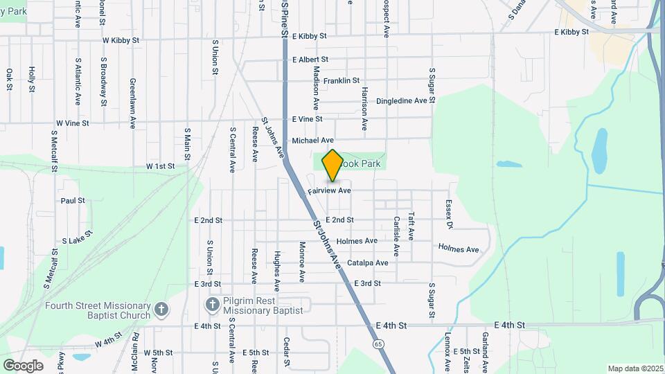 705 Fairview Ave Mapa y Detalles de la Ubicación