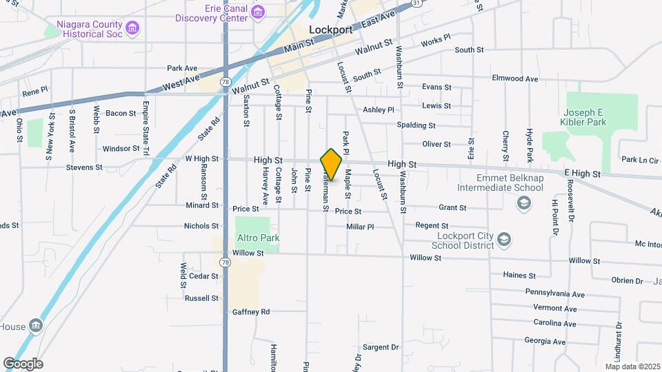 147 Waterman St Map and Location Details