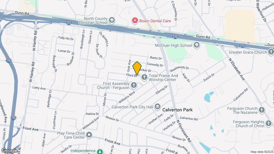 144 Flora Dr Map and Location Details