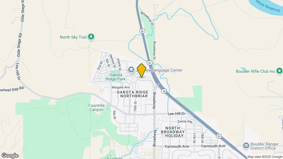 1021 Laramie Blvd, Unit D Mapa y Detalles de la Ubicación