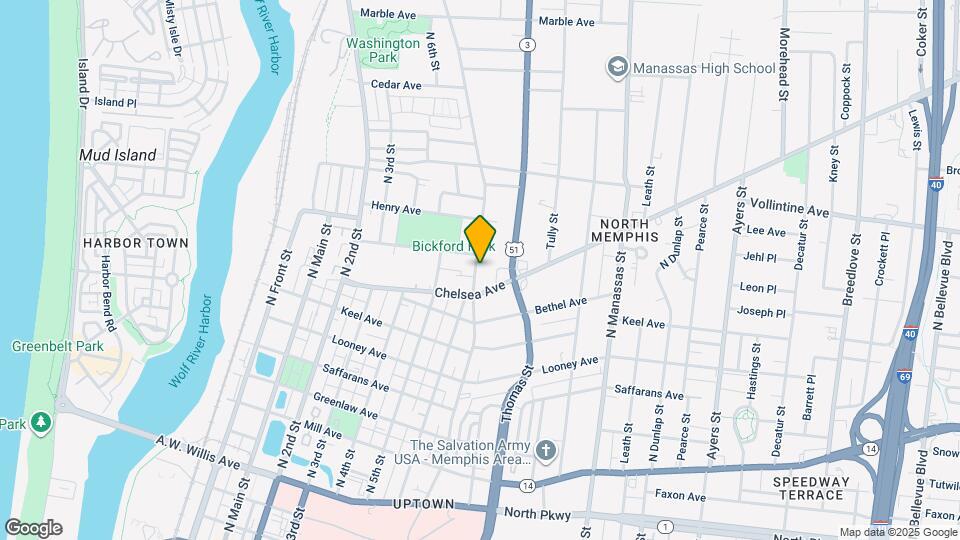 830 N 7th St Map and Location Details