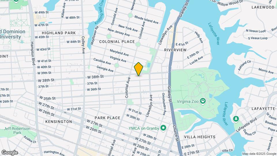 400 37th St Map and Location Details