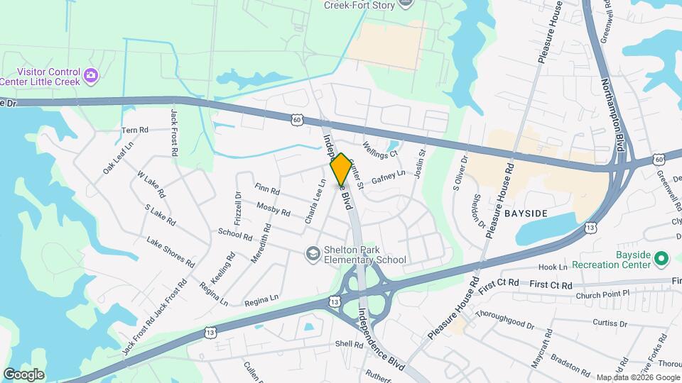 1933 Independence Blvd Map and Location Details