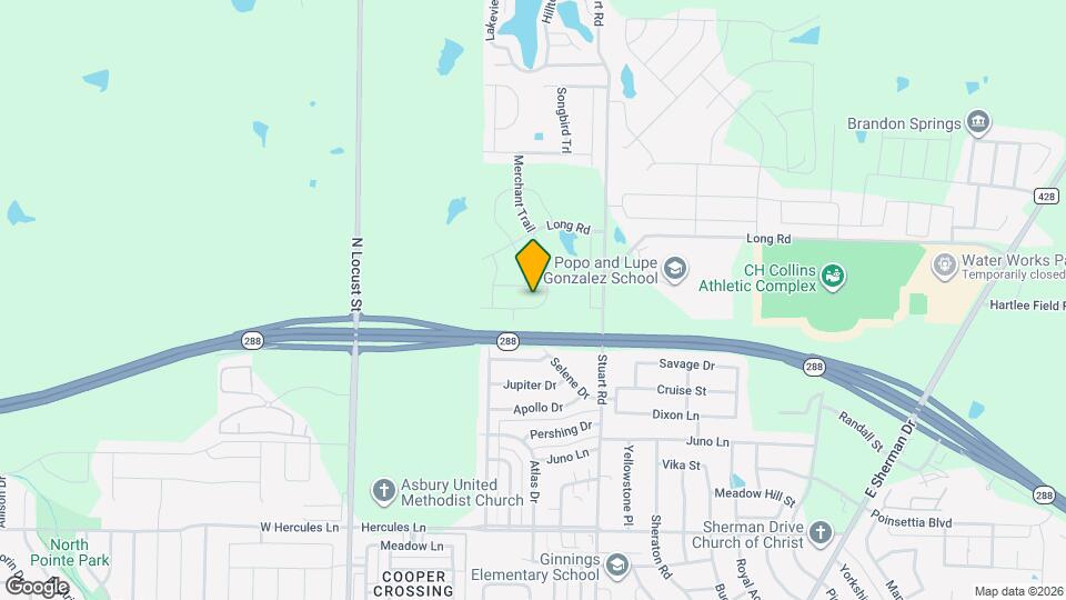 1017 Princewood DR Map and Location Details