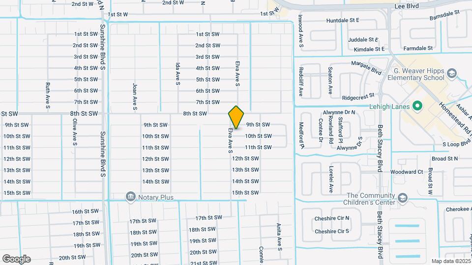 2616 10th St SW Map and Location Details