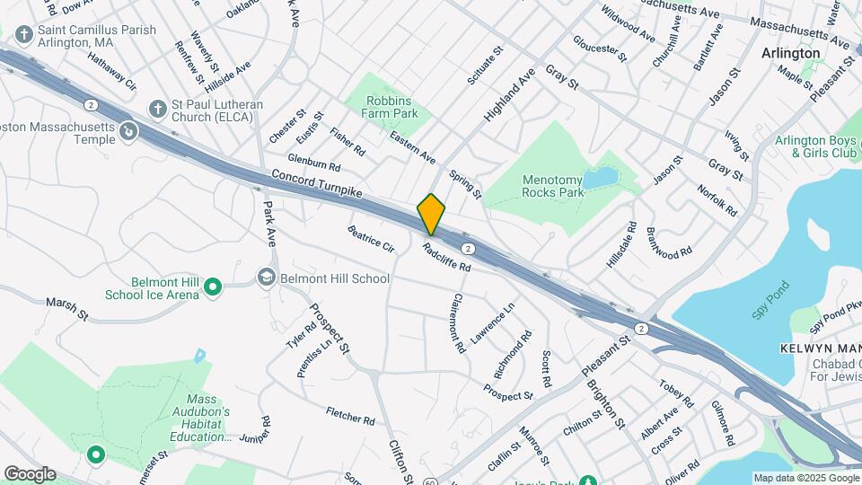 165 Radcliffe Rd, Unit #169 Mapa y Detalles de la Ubicación
