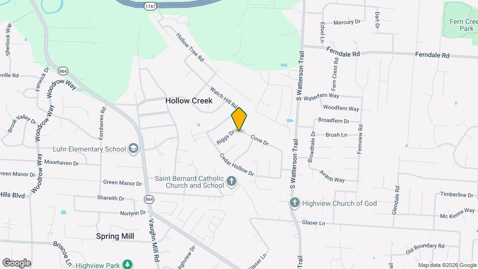 7500 Cove Dr Map and Location Details