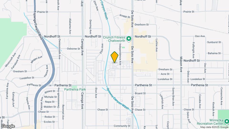 21015 Gresham St Map and Location Details