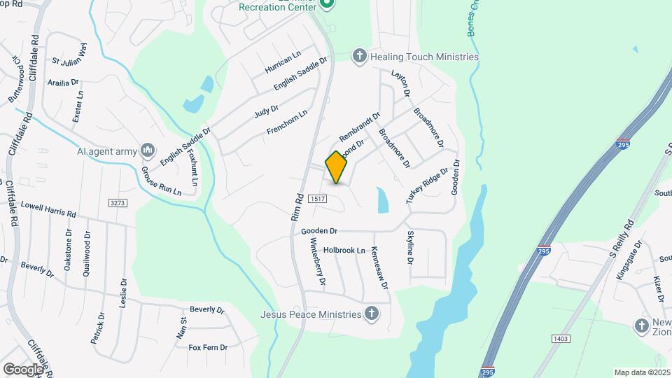 9401 Van Dyke Pl Map and Location Details