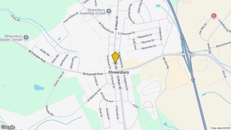 30 N Main St Map and Location Details