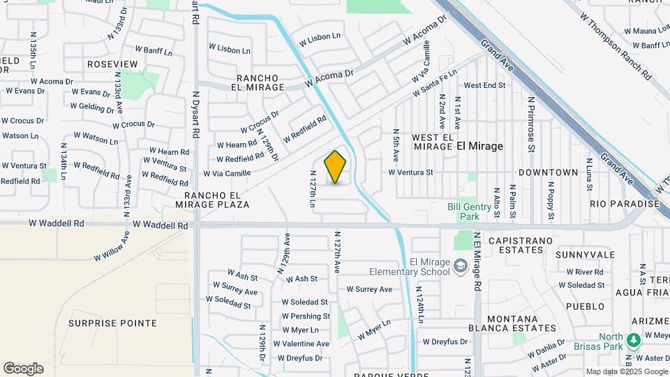 12729 W Ventura St Mapa y Detalles de la Ubicación