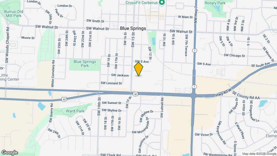 706 SW 15 St Map and Location Details