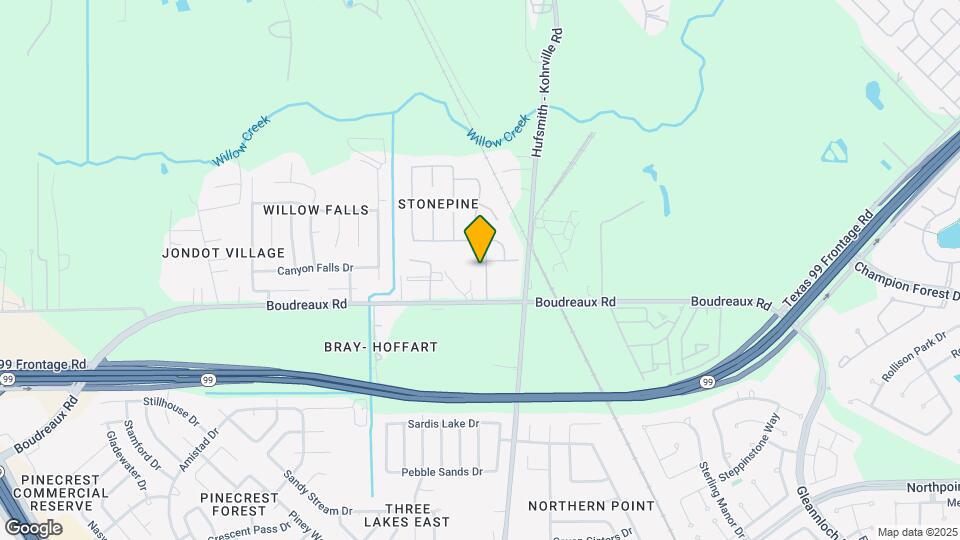 20107 Stonepine Creek Dr Map and Location Details