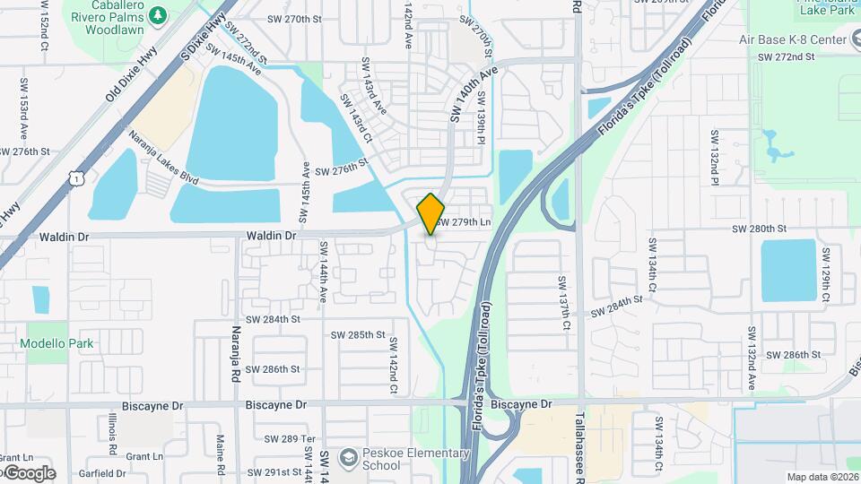 28008 SW 140th Ct Map and Location Details