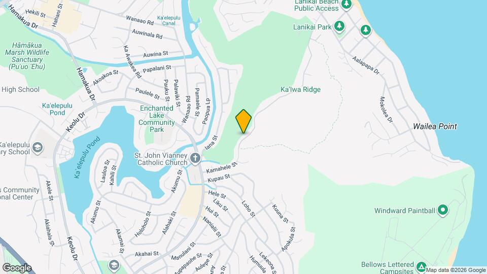 1302 Kamahele St Mapa y Detalles de la Ubicación