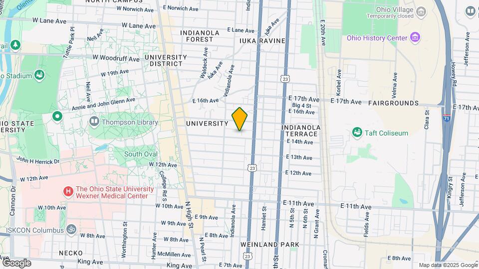 194 E 14th Ave Mapa y Detalles de la Ubicación