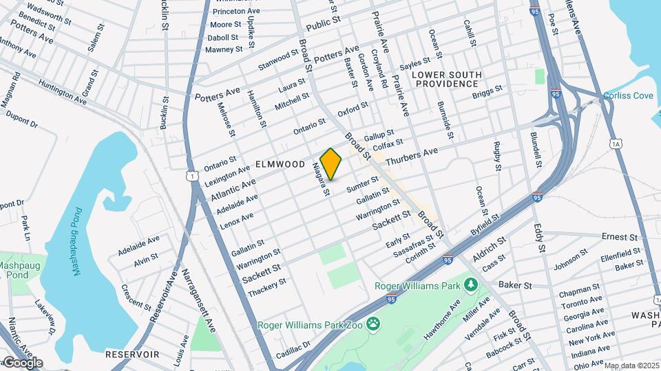 72 Lenox Ave Map and Location Details