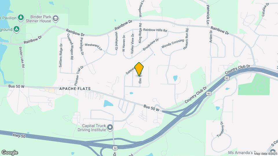 404 Elm Tree Dr Map and Location Details