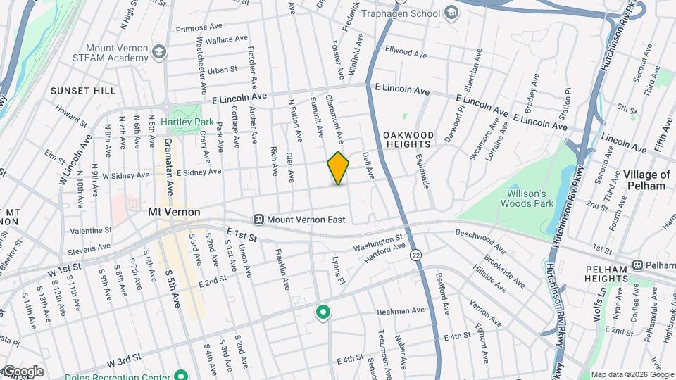 270 E Prospect Ave, Unit 1E Map and Location Details